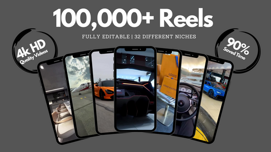 100,000+ Reel Master Library: Elevate Your Content Creation